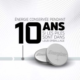 Pile CR1620 Bouton Lithium 3V Energizer