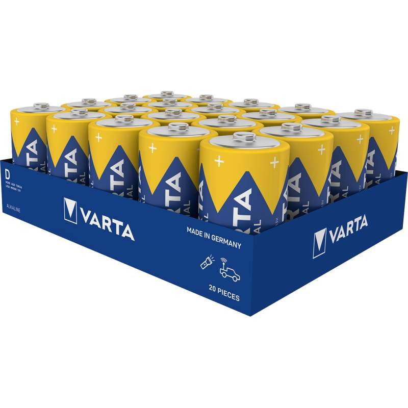 Piles D LR20 Alcaline 1.5 V Varta Industria