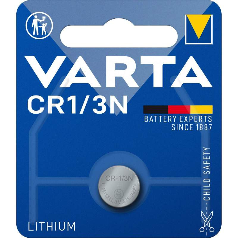 Pile 1/3N / CR1/3N / 2L76 /  CR11108 / DL1/3N Varta Lithium 3V