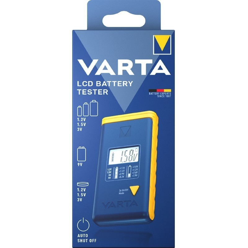 Testeur de Piles LCD Digital VARTA