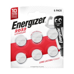 6 Piles CR2032 Energizer...