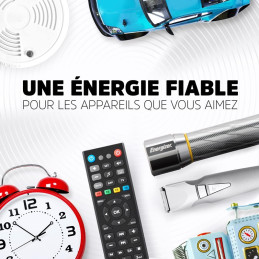 Piles Alcalines AA LR6 Energizer Max paquet de 20