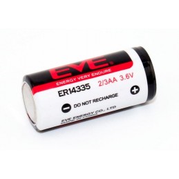 Pile 2 3AA ER14335 3,6V 1,6Ah EVE