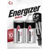 Piles Alcalines C LR14 Energizer Max