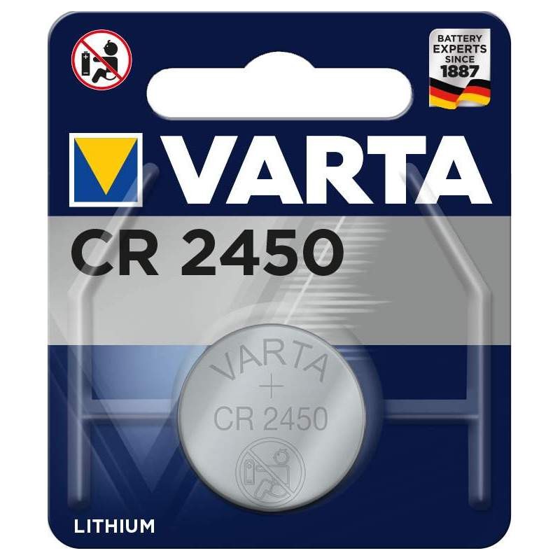 Pile CR2450 3V Lithium Varta