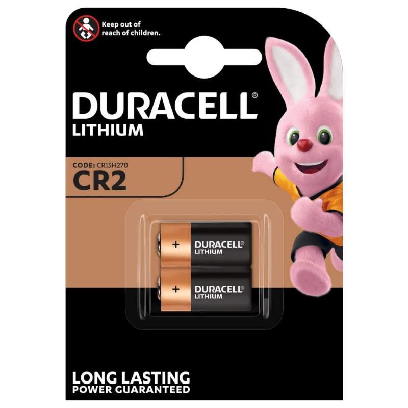 Piles CR2 3V Lithium Duracell