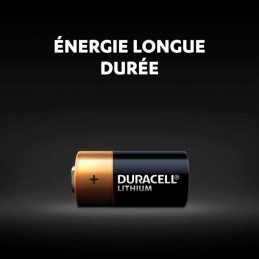 Piles CR2 3V Lithium Duracell