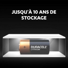 Piles CR2 3V Lithium Duracell