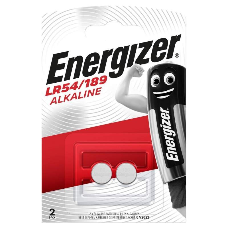 Piles LR54 189 V10GA Alcaline 1,5V Energizer
