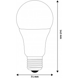 Ampoule LED E27 A60 16W 4000K Avide