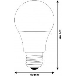 Ampoule LED E27 A60 10W 4000K Avide