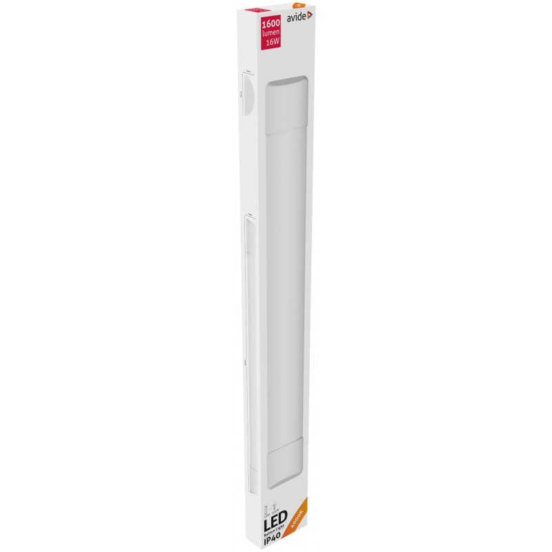 Réglette LED Barre 16W 4000K 60cm Avide