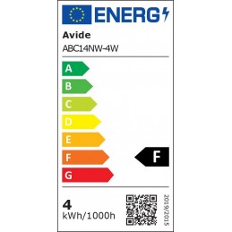 Ampoule Led Bougie E14 4W 4000K Avide