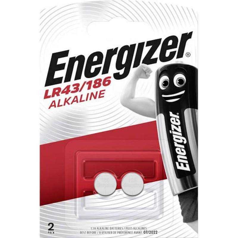 Piles LR43 AG12 Alcaline 1.5 V Energizer